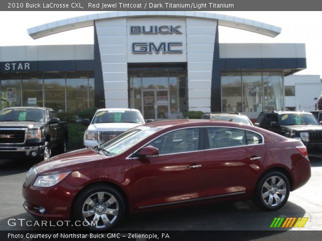 2010 Buick LaCrosse CXL in Red Jewel Tintcoat