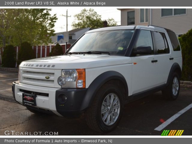 2008 Land Rover LR3 V8 SE in Alaska White