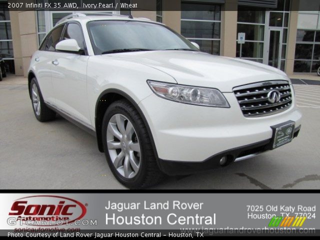 2007 Infiniti FX 35 AWD in Ivory Pearl