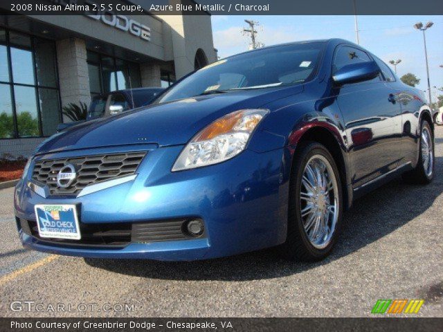 Azure blue nissan altima #4
