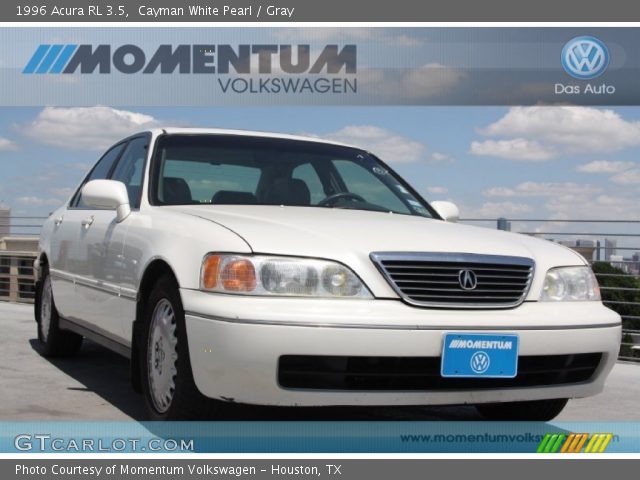 1996 Acura RL 3.5 in Cayman White Pearl