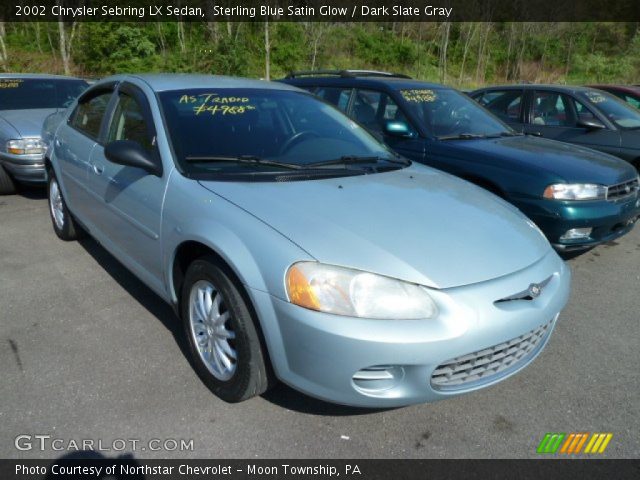 2002 Chrysler Sebring LX Sedan in Sterling Blue Satin Glow