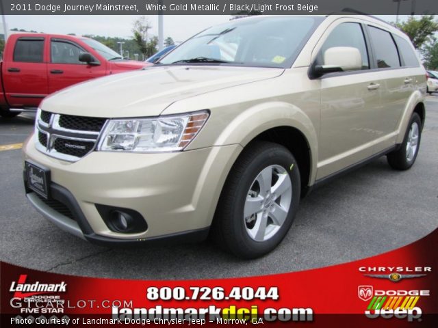 2011 Dodge Journey Mainstreet in White Gold Metallic