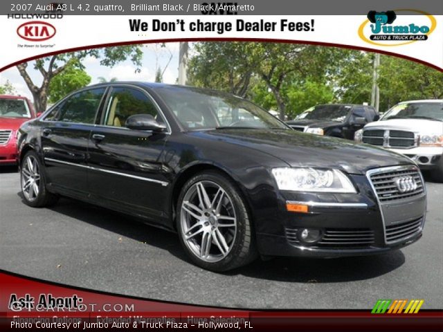2007 Audi A8 L 4.2 quattro in Brilliant Black