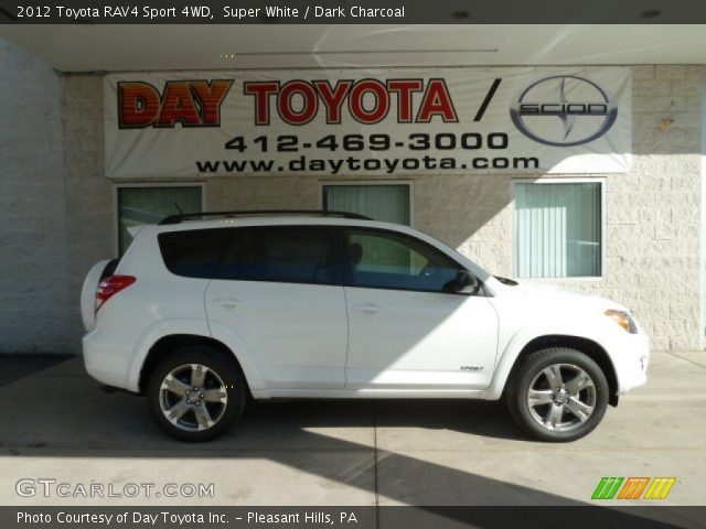 2012 Toyota RAV4 Sport 4WD in Super White