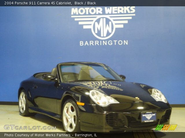 2004 Porsche 911 Carrera 4S Cabriolet in Black