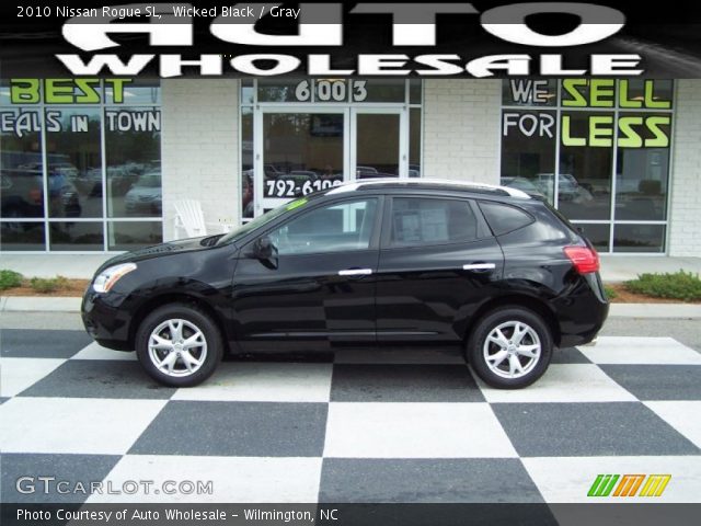 2010 Nissan Rogue SL in Wicked Black
