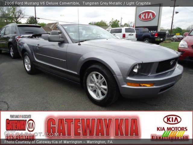 2006 Ford Mustang V6 Deluxe Convertible in Tungsten Grey Metallic