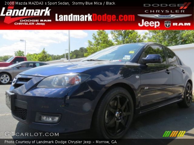 2008 Mazda MAZDA3 s Sport Sedan in Stormy Blue Mica