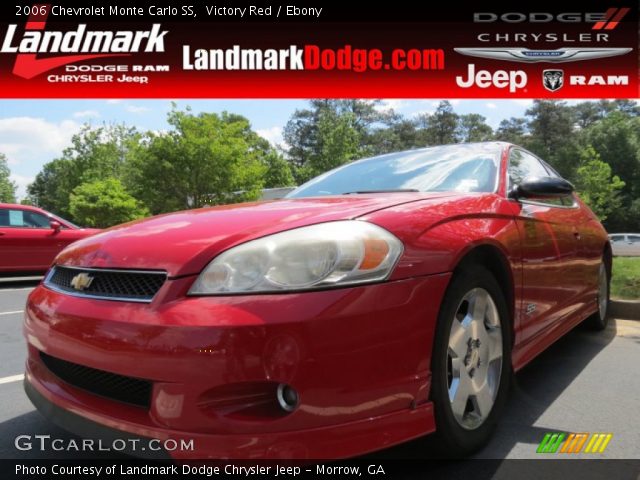 2006 Chevrolet Monte Carlo SS in Victory Red