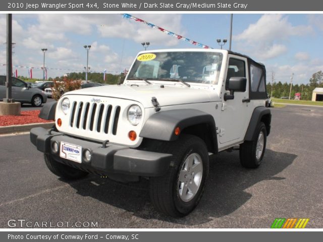 2010 Jeep Wrangler Sport 4x4 in Stone White