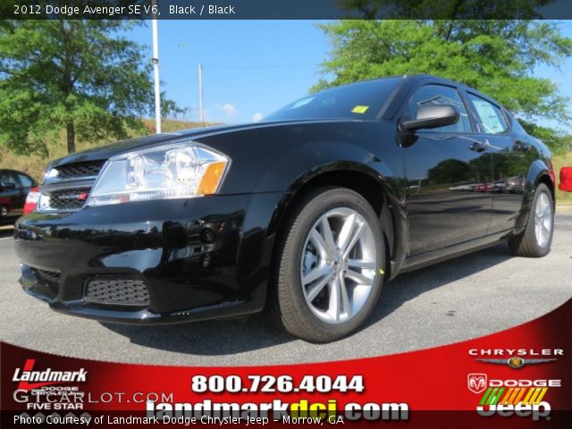 2012 Dodge Avenger SE V6 in Black