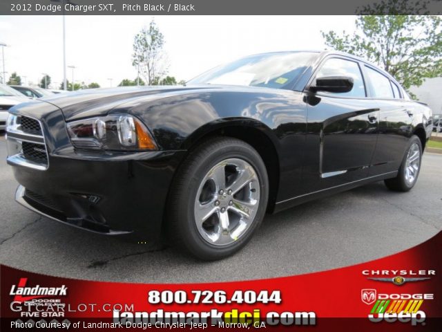 2012 Dodge Charger SXT in Pitch Black