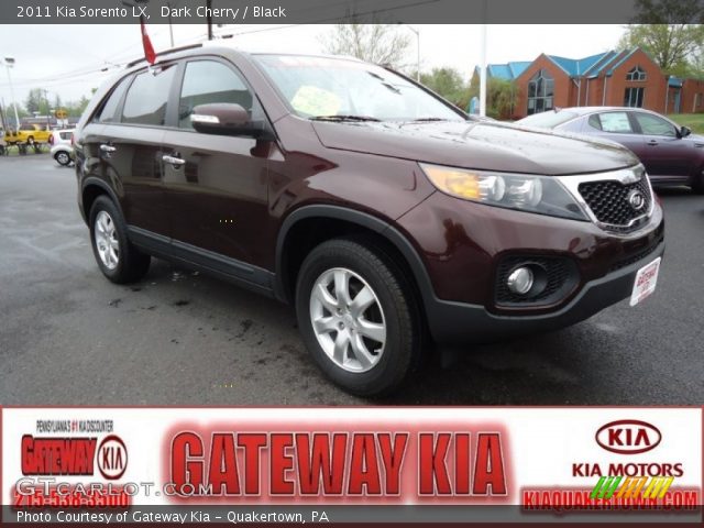 2011 Kia Sorento LX in Dark Cherry