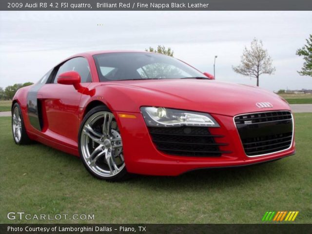 2009 Audi R8 4.2 FSI quattro in Brilliant Red
