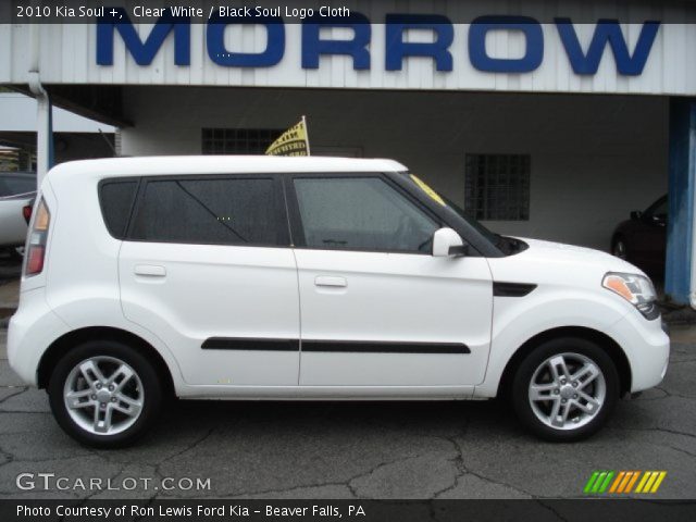 2010 Kia Soul + in Clear White