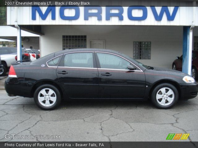 2007 Chevrolet Impala LT in Black