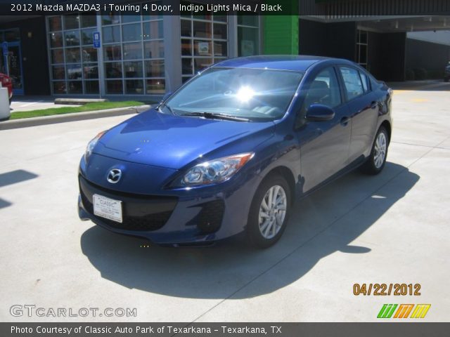 2012 Mazda MAZDA3 i Touring 4 Door in Indigo Lights Mica