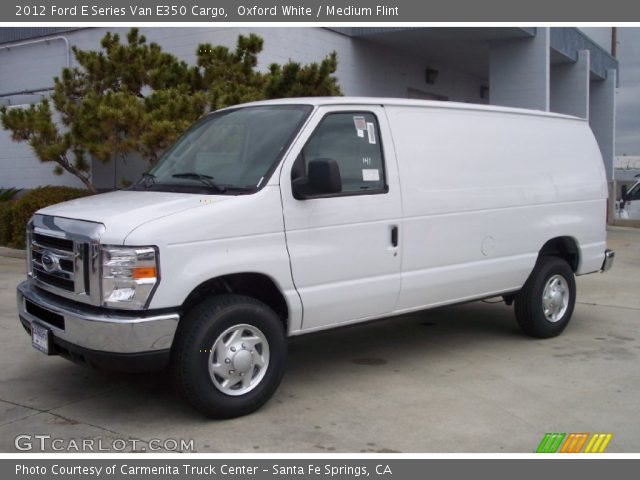 2012 Ford E Series Van E350 Cargo in Oxford White