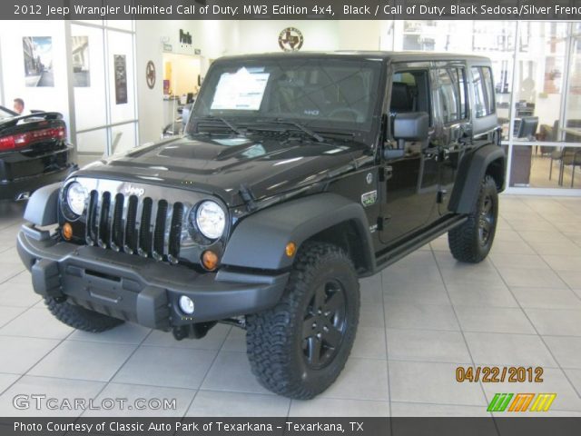 2012 Jeep Wrangler Unlimited Call of Duty: MW3 Edition 4x4 in Black