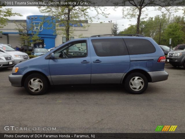 2001 Toyota Sienna XLE in Denim Blue Mica
