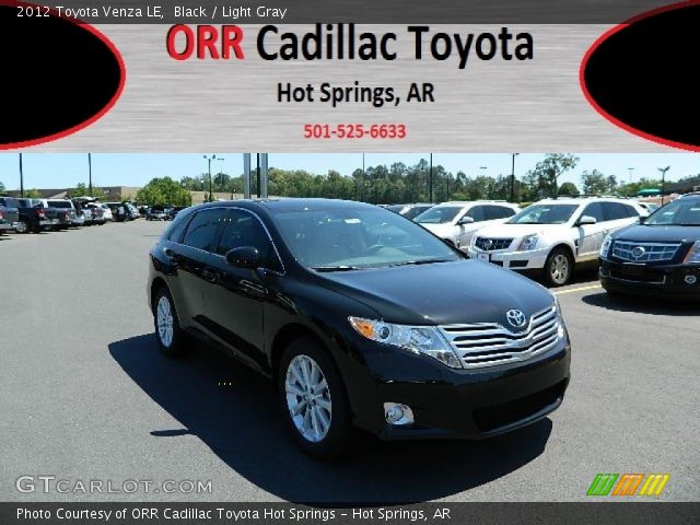 2012 Toyota Venza LE in Black