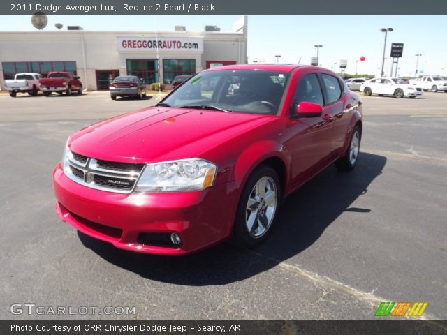 2011 Dodge Avenger Lux in Redline 2 Pearl