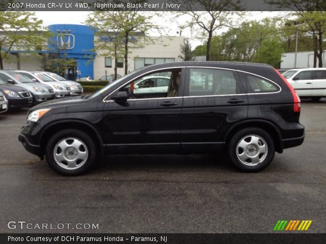 2007 Honda CR-V LX 4WD in Nighthawk Black Pearl