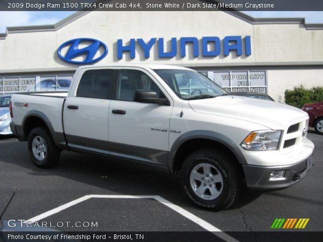 2009 Dodge Ram 1500 TRX4 Crew Cab 4x4 in Stone White