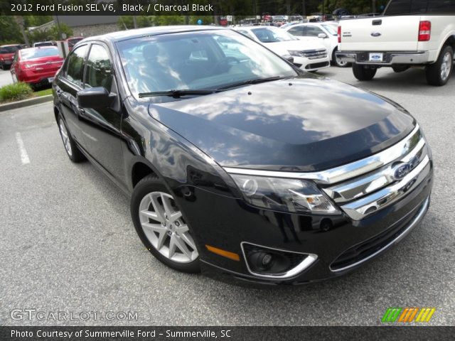 2012 Ford Fusion SEL V6 in Black