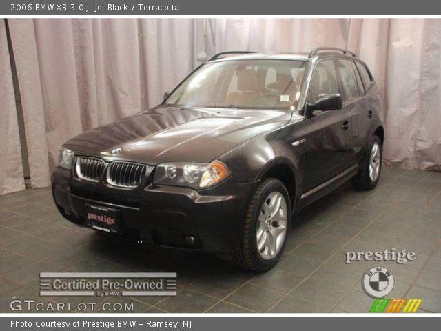 2006 BMW X3 3.0i in Jet Black