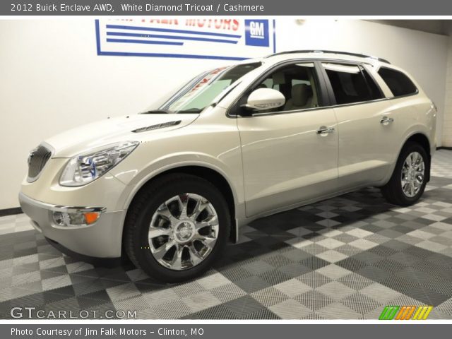 2012 Buick Enclave AWD in White Diamond Tricoat