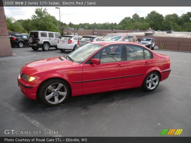 2005 BMW 3 Series 325i Sedan in Electric Red