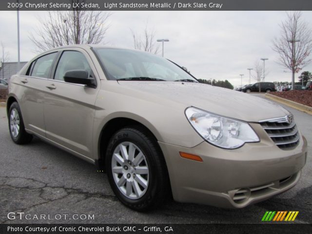 2009 Chrysler Sebring LX Sedan in Light Sandstone Metallic