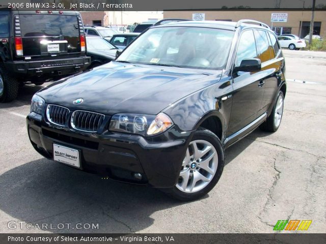 2006 BMW X3 3.0i in Jet Black