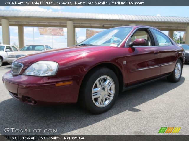 2004 Mercury Sable LS Premium Sedan in Merlot Red Metallic