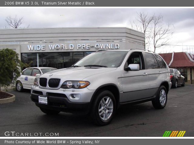 2006 BMW X5 3.0i in Titanium Silver Metallic