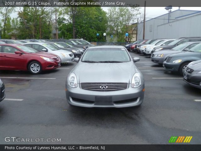 2007 Infiniti G 35 Coupe in Platinum Graphite Metallic