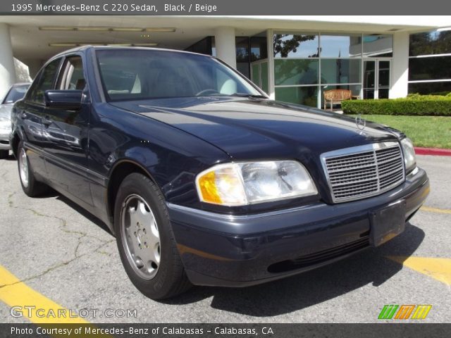 1995 Mercedes-Benz C 220 Sedan in Black