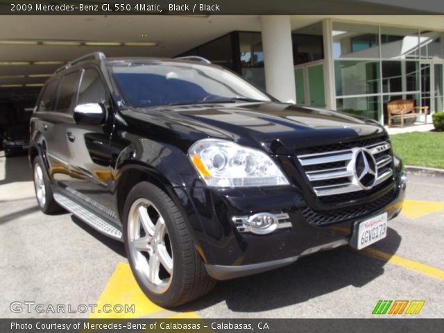 2009 Mercedes-Benz GL 550 4Matic in Black