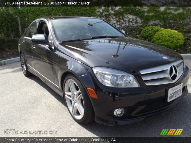 2009 Mercedes-Benz C 300 Sport in Black