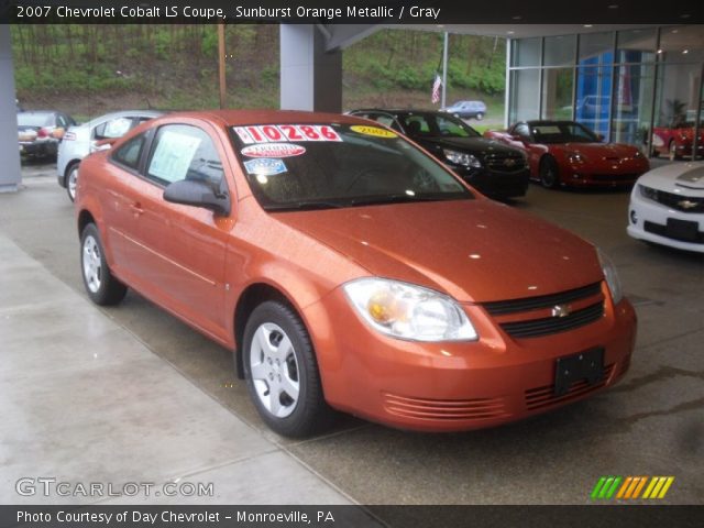 2007 Chevrolet Cobalt LS Coupe in Sunburst Orange Metallic