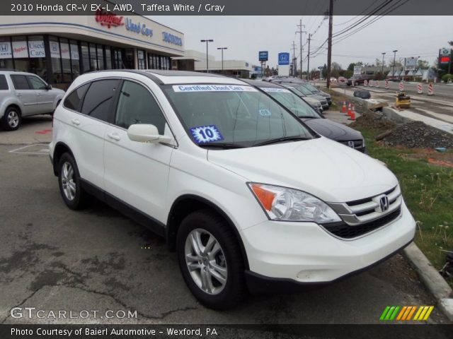 2010 Honda CR-V EX-L AWD in Taffeta White
