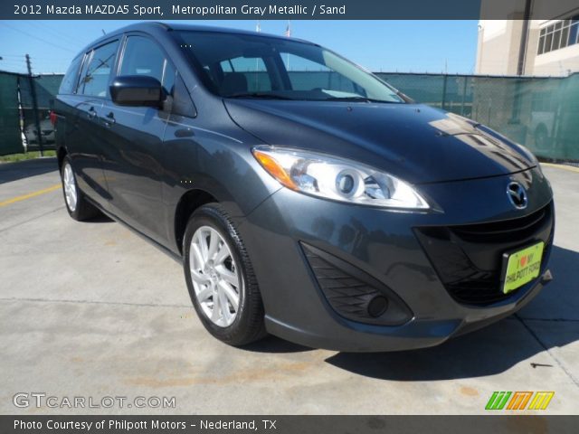 2012 Mazda MAZDA5 Sport in Metropolitan Gray Metallic