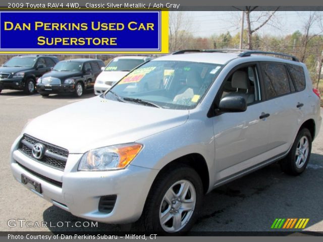 2009 Toyota RAV4 4WD in Classic Silver Metallic