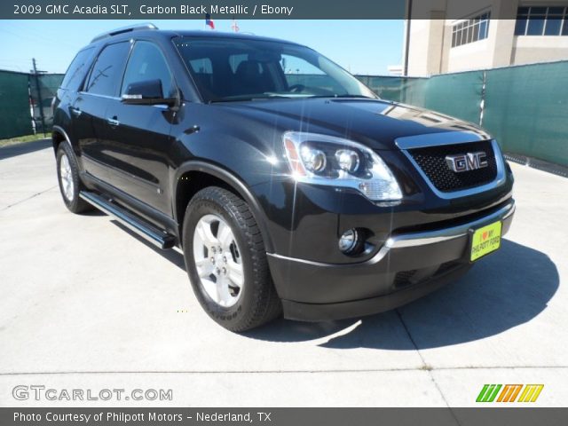 2009 GMC Acadia SLT in Carbon Black Metallic