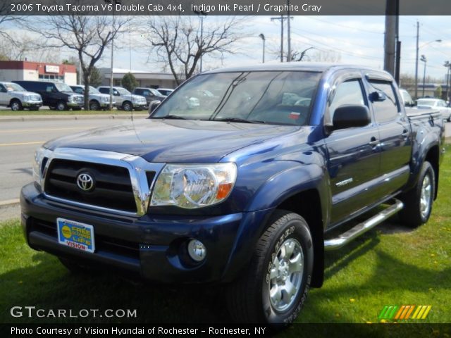 2006 Toyota Tacoma V6 Double Cab 4x4 in Indigo Ink Pearl