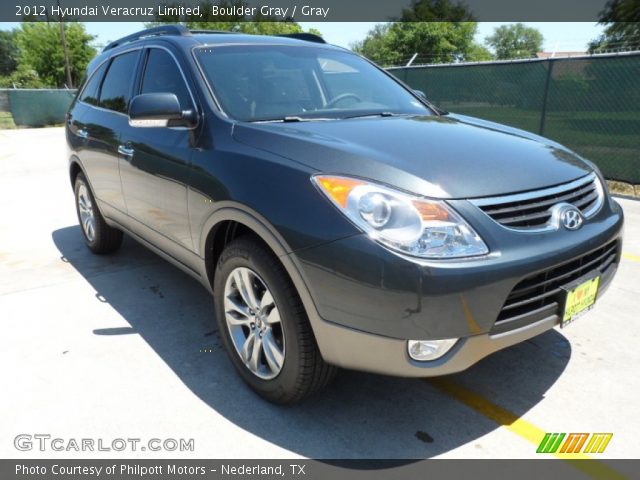 2012 Hyundai Veracruz Limited in Boulder Gray