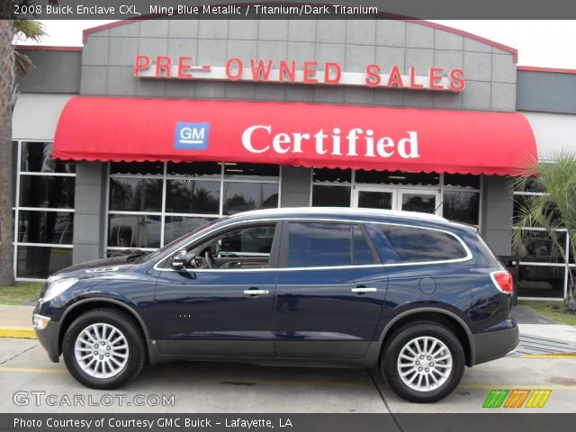 2008 Buick Enclave CXL in Ming Blue Metallic