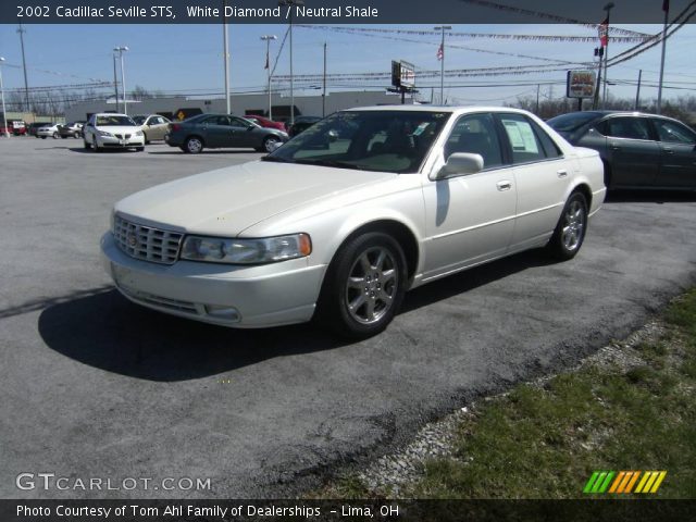 2002 Cadillac Seville STS in White Diamond